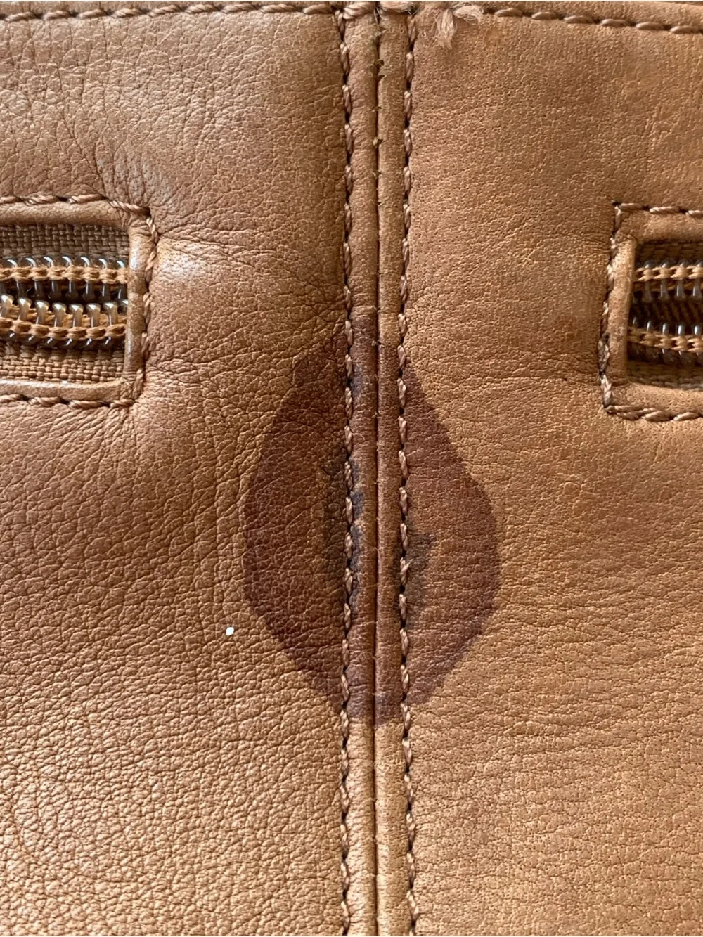 BOULDER RIDGE Glove Tanned Cowhide Leather Gold Hardware Large Messenger Bag